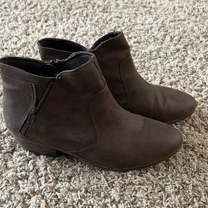 Brown Ankle Bootie